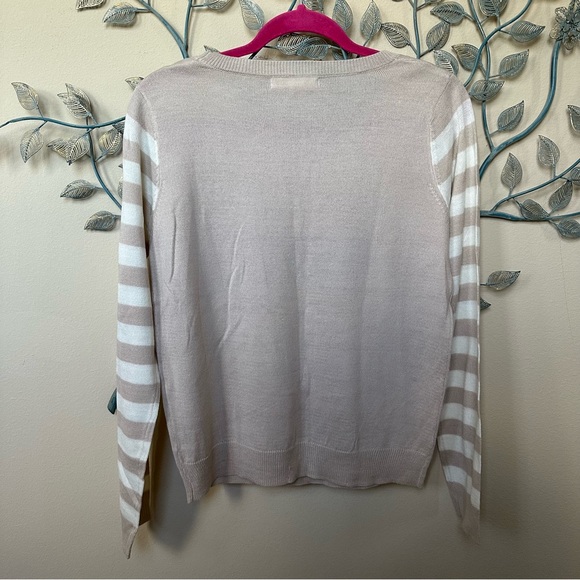Love by Design Owl Lightweight Crewneck Pullover Acrylic Sweater Sz M NWT - Picture 5 of 5